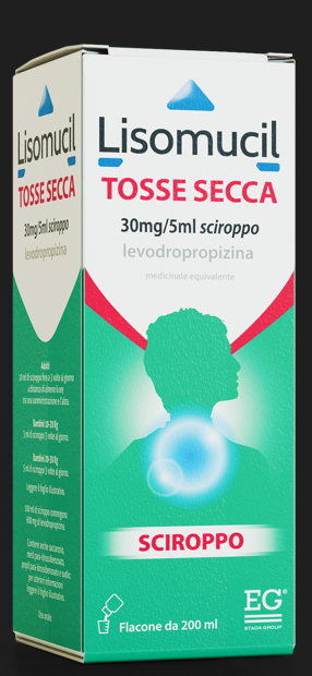 LISOMUCIL TOSSE SEC*SCIR 200ML - FARMACIA33