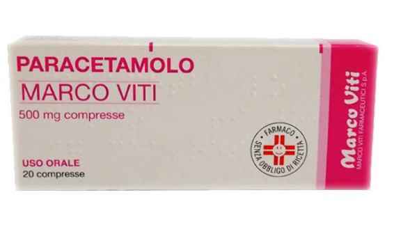 PARACETAMOLO MV*20CPR 500MG - FARMACIA33