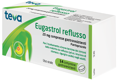 EUGASTROL REFLUSSO*14CPR 20MG - FARMACIA33
