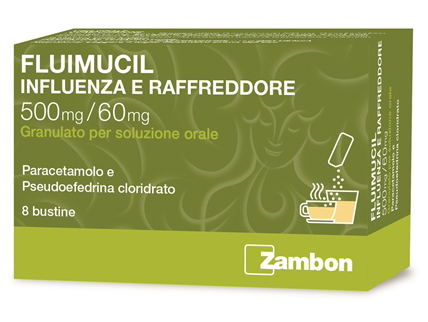 FLUIMUCIL INFLUENZA RAFFR*8BST - FARMACIA33