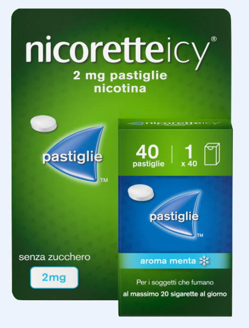 NICORETTEICY*40PAST 2MG - FARMACIA33