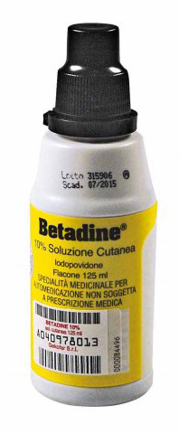 BETADINE*SOLUZ CUT 125ML 10% - FARMACIA33
