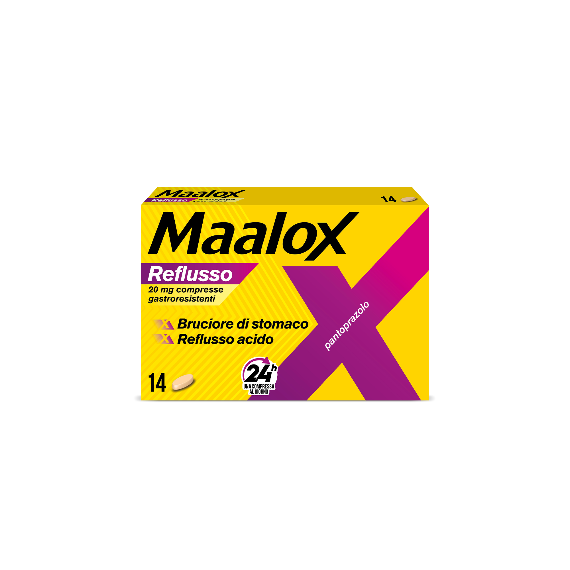 MAALOX REFLUSSO*14CPR 20MG - FARMACIA33
