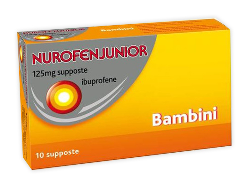 NUROFENJUNIOR*10SUPP 125MG - FARMACIA33