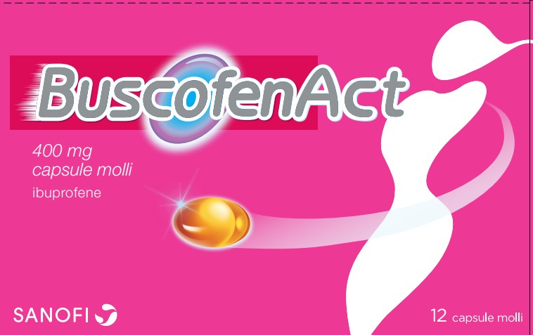 BUSCOFENACT*12CPS MOLLI 400MG - FARMACIA33