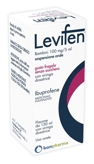 LEVIFEN*OS 150ML 100MG/5ML FRA - FARMACIA33