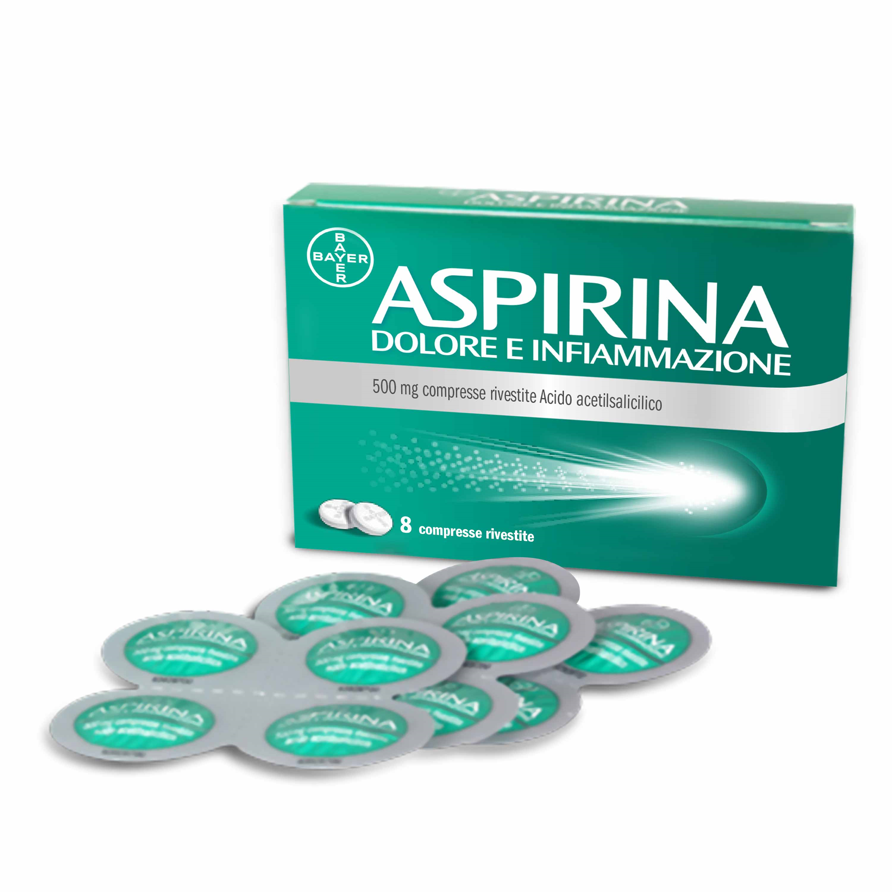 ASPIRINA DOLORE INF*8CPR 500MG - FARMACIA33