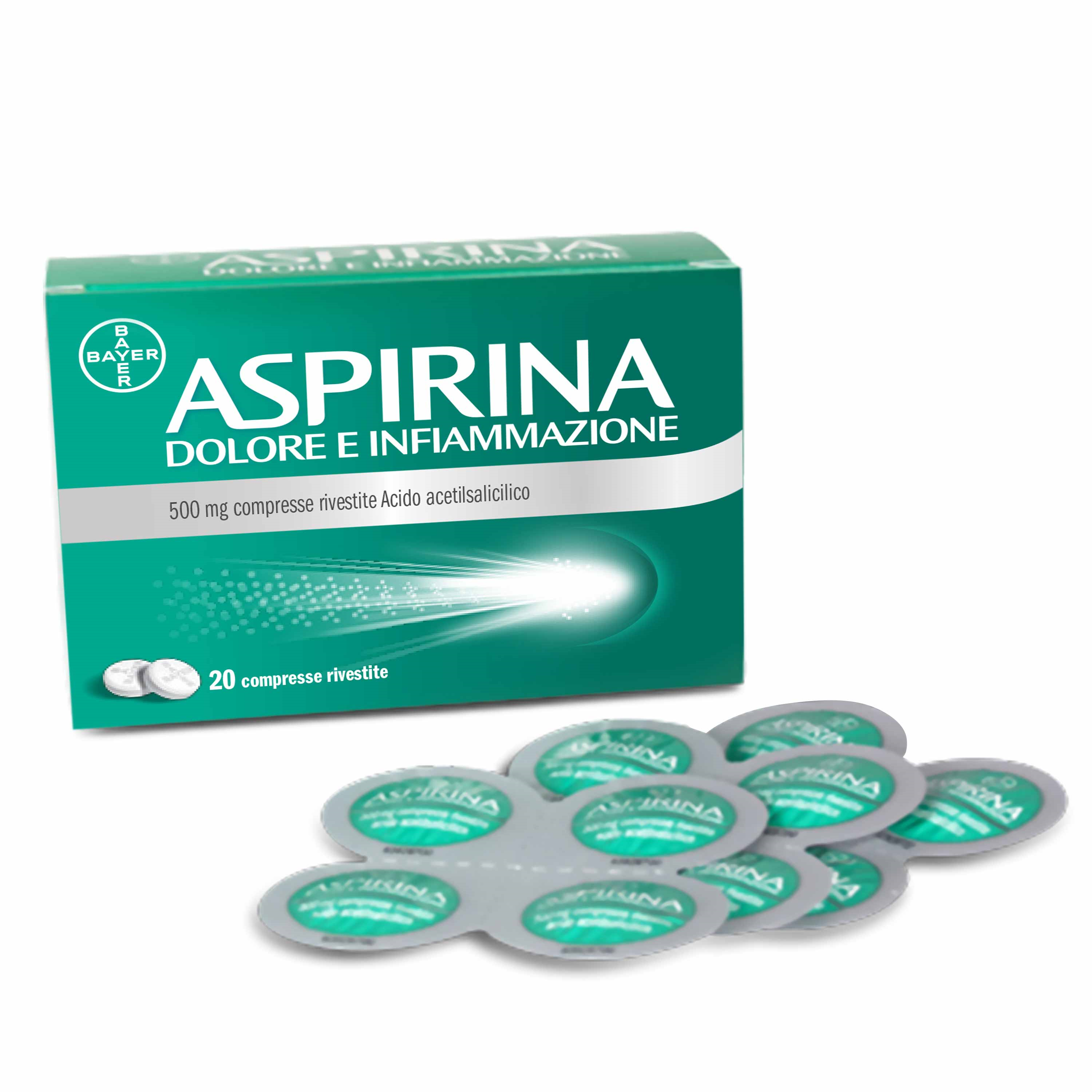 ASPIRINA DOLORE INF*20CPR500MG - FARMACIA33