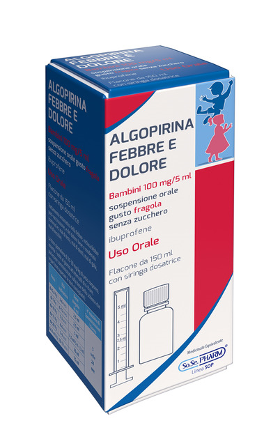 ALGOPIRINA FEBBRE DOL*150ML FR - FARMACIA33