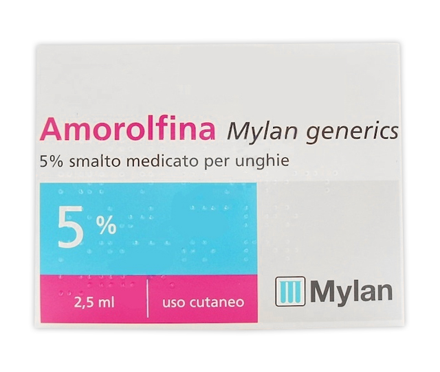 AMOROLFINA MY*SMALTO 2,5ML 5% - FARMACIA33