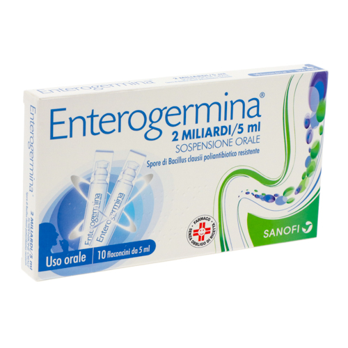 ENTEROGERMINA*OS 10FL 2MLD/5ML - FARMACIA33
