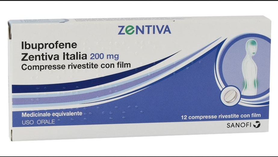 IBUPROFENE ZENT IT*12CPR 200MG - FARMACIA33