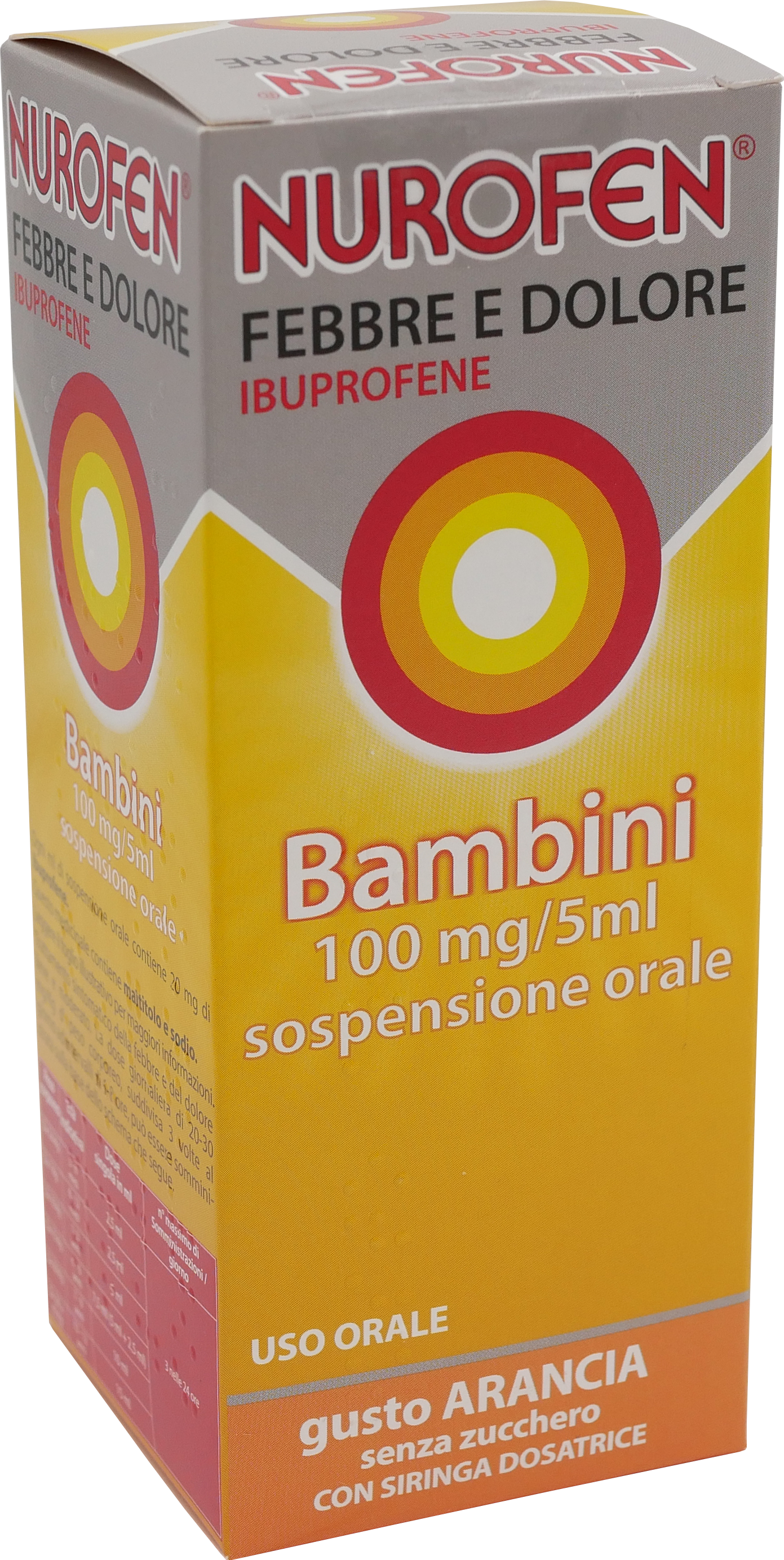 NUROFEN FEBBRE D*BB100MG/5ML A - FARMACIA33