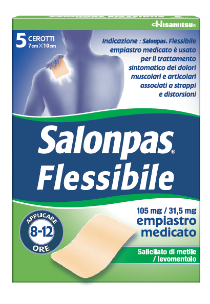 SALONPAS FLESSIBILE*5CER7x10CM - FARMACIA33
