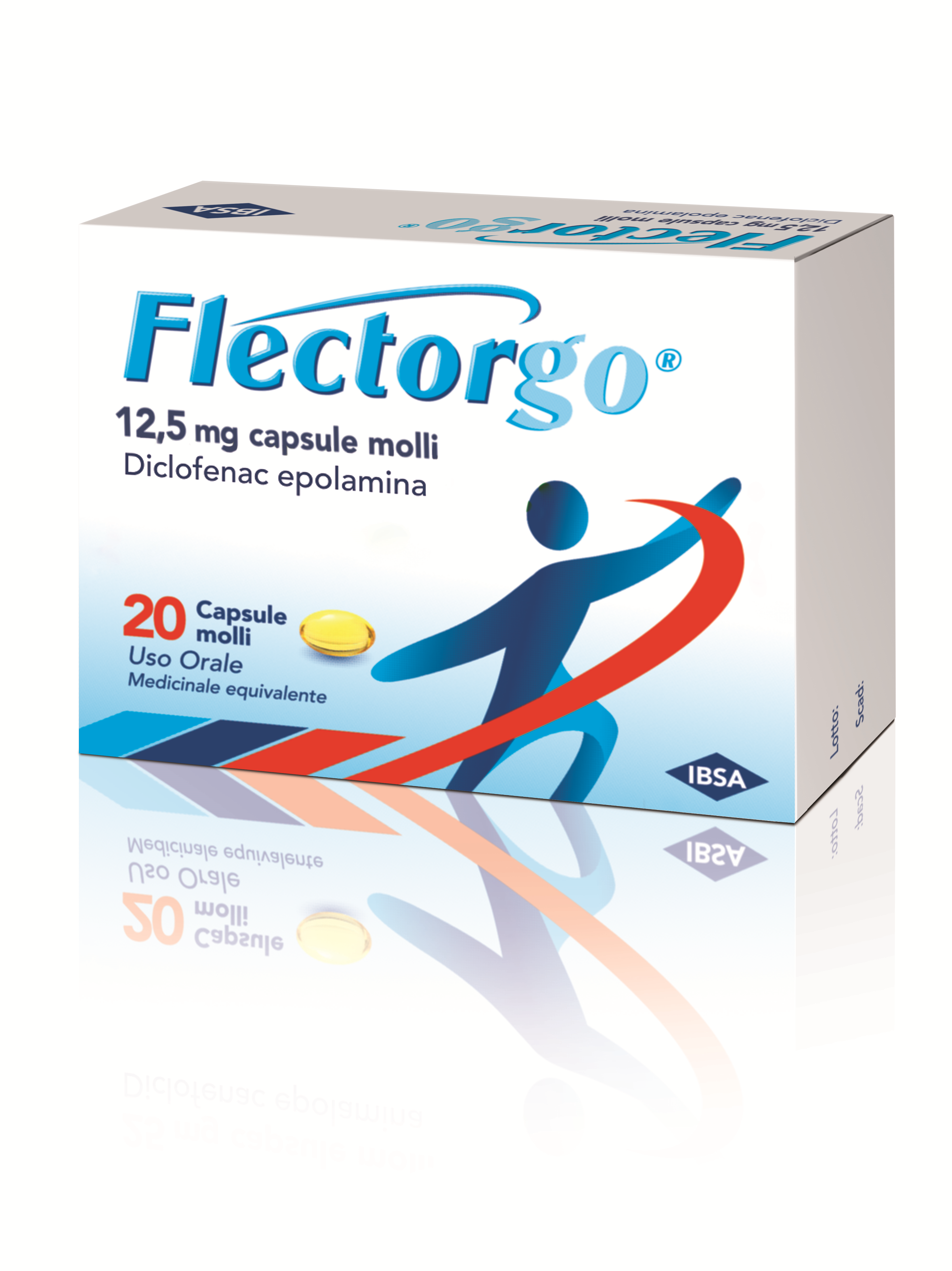 FLECTORGO*20CPS MOLLI 12,5MG - FARMACIA33