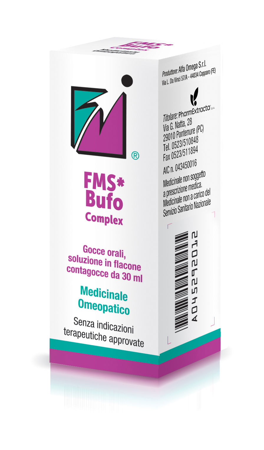 FMS BUFO COMPLEX*30ML GTT - FARMACIA33