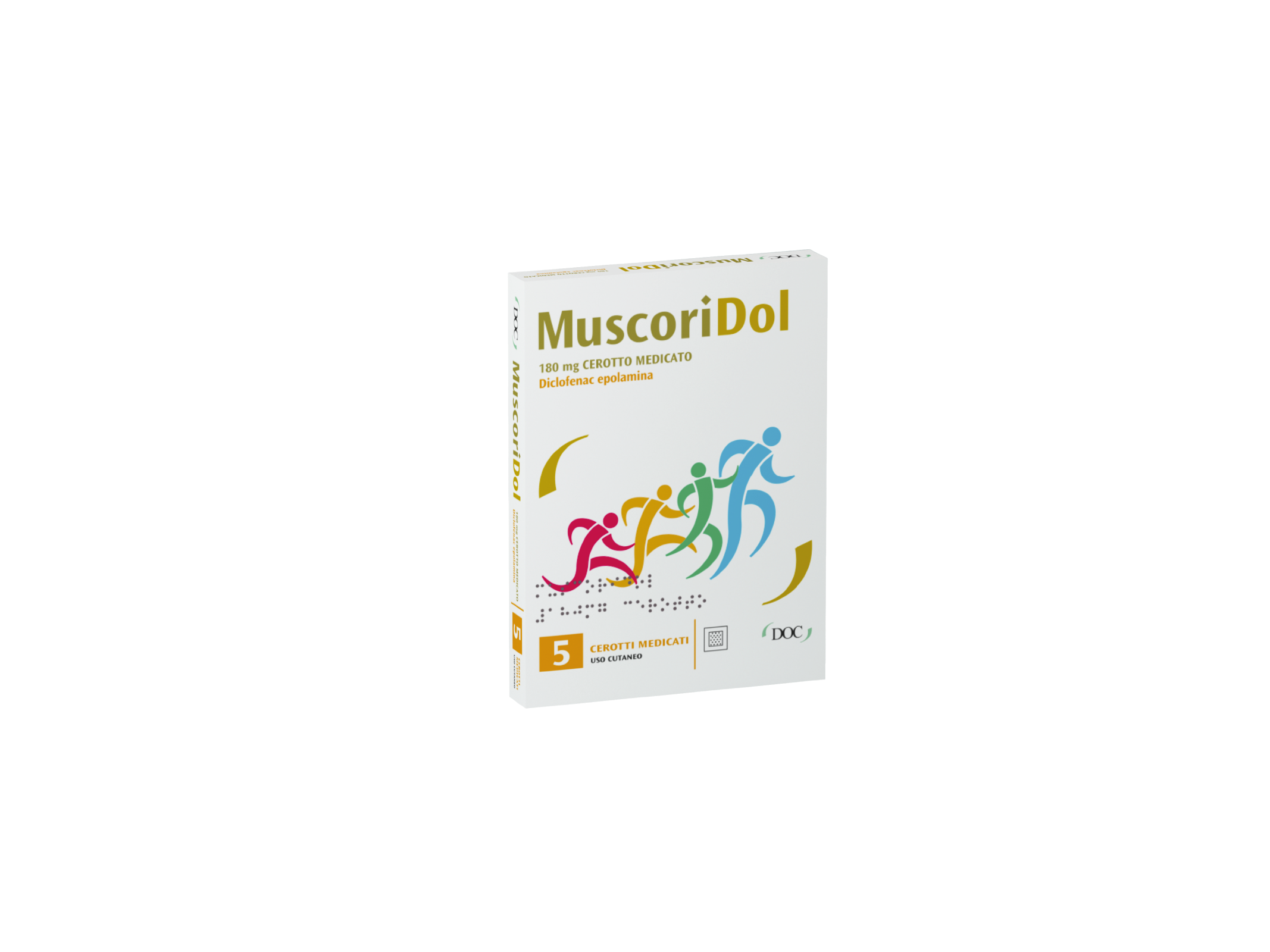 MUSCORIDOL*5CER MED 180MG - FARMACIA33