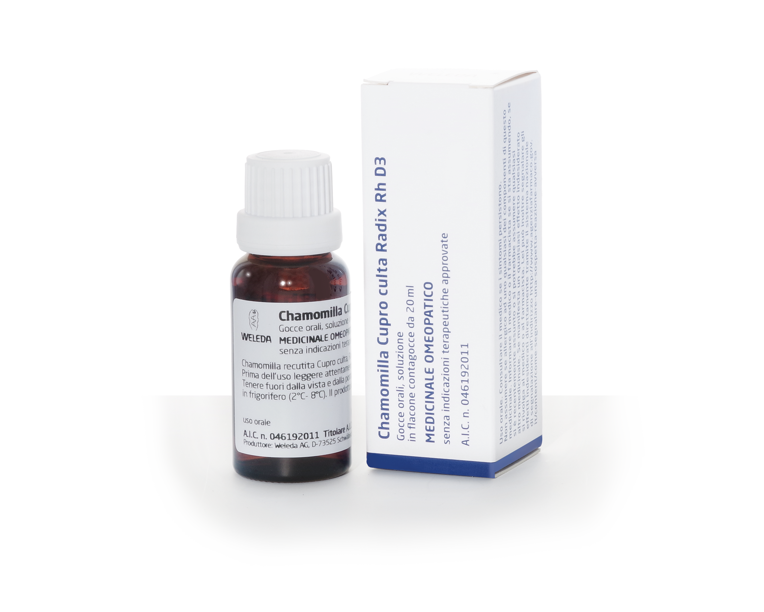 CHAMOMILLA CUPR*3DH 20ML OS - FARMACIA33
