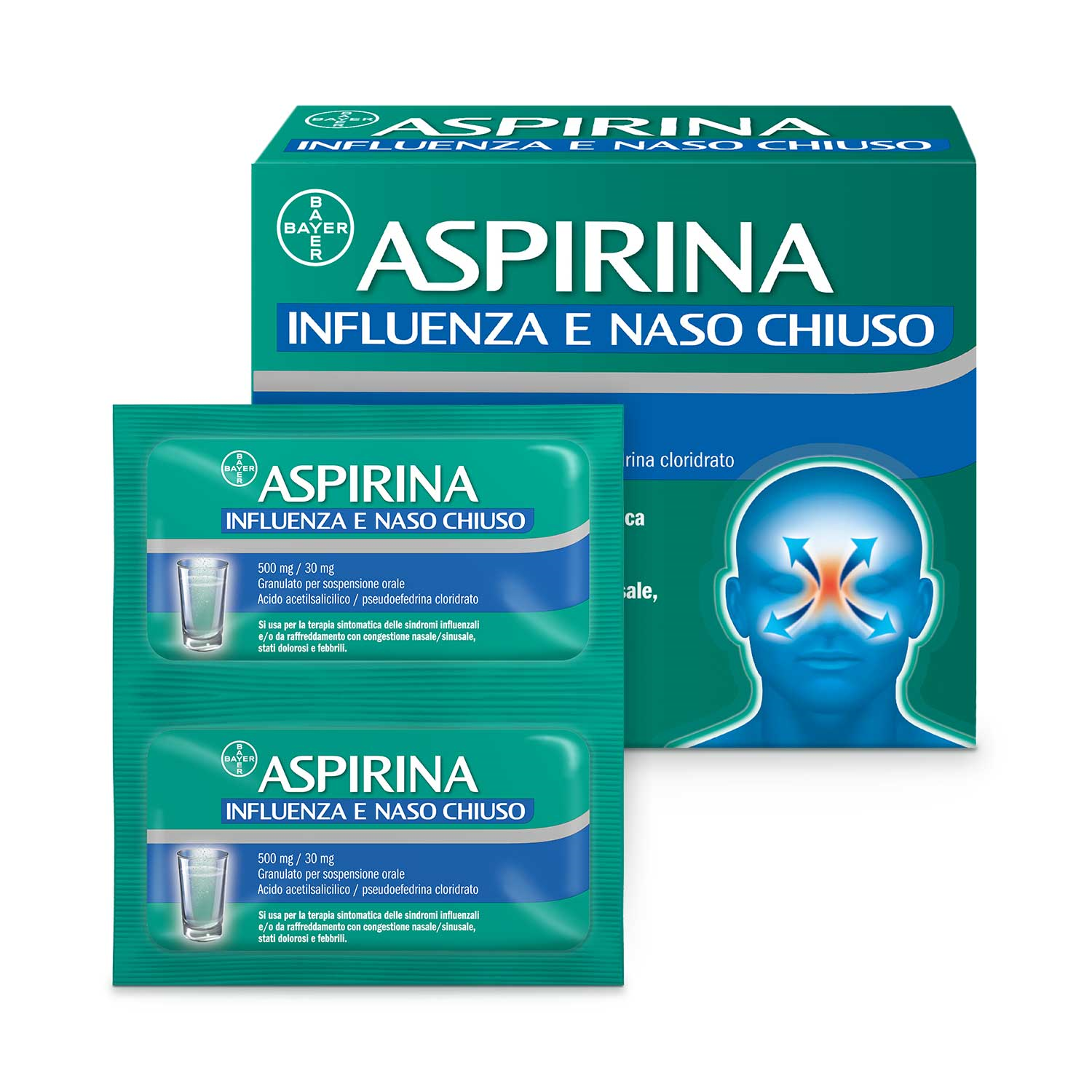 ASPIRINA INFLUENZA E NASO C*20 - FARMACIA33