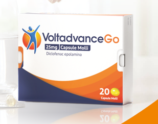 VOLTADVANCEGO*20CPS MOLLI 25MG - FARMACIA33