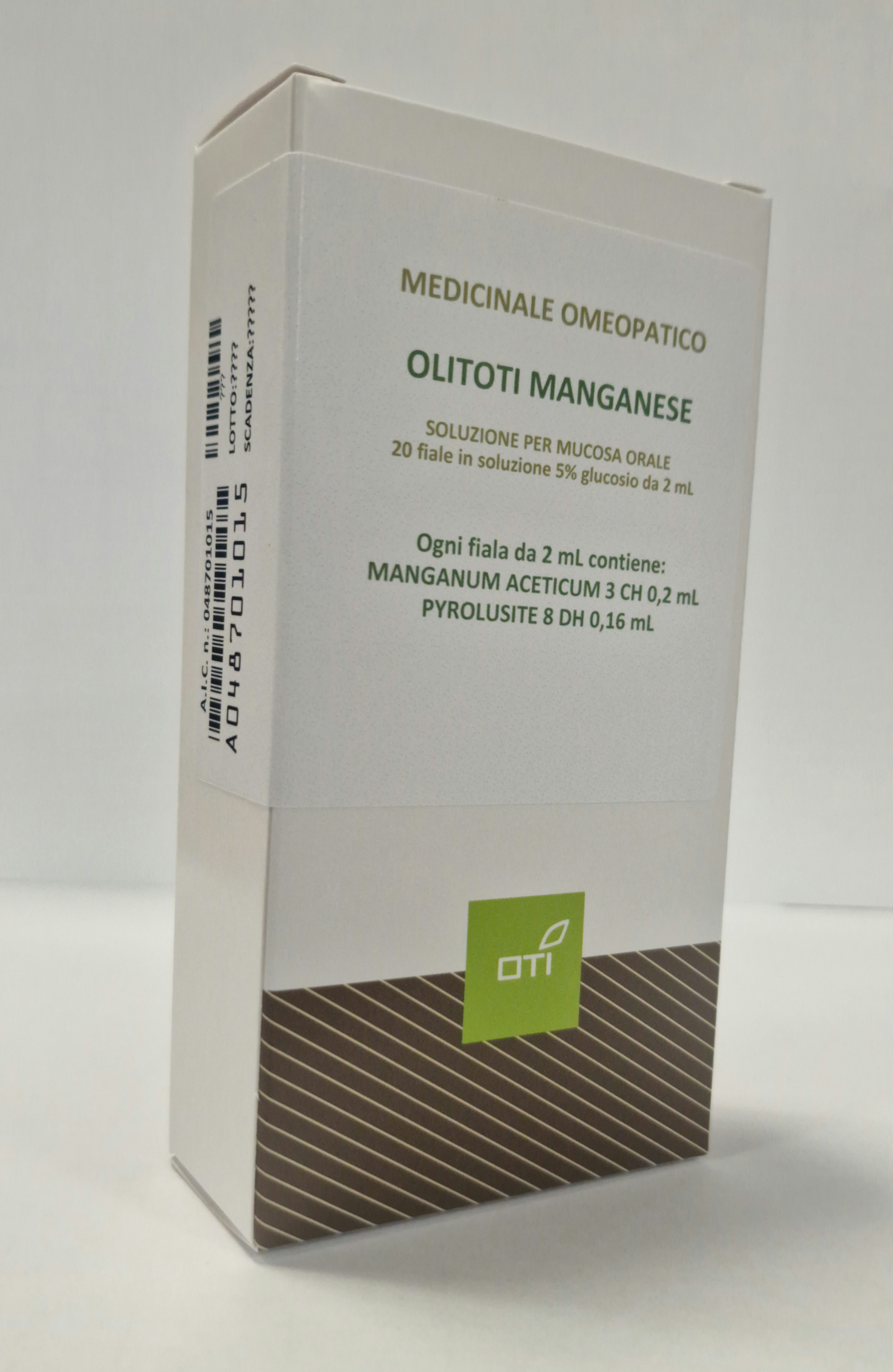 OLITOTI MANGANESE*OS 20F 2ML - FARMACIA33