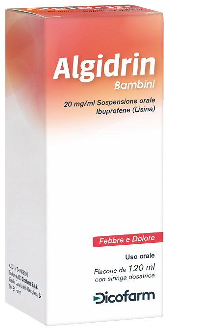ALGIDRIN*OS 120ML 20MG/ML+SIR - FARMACIA33