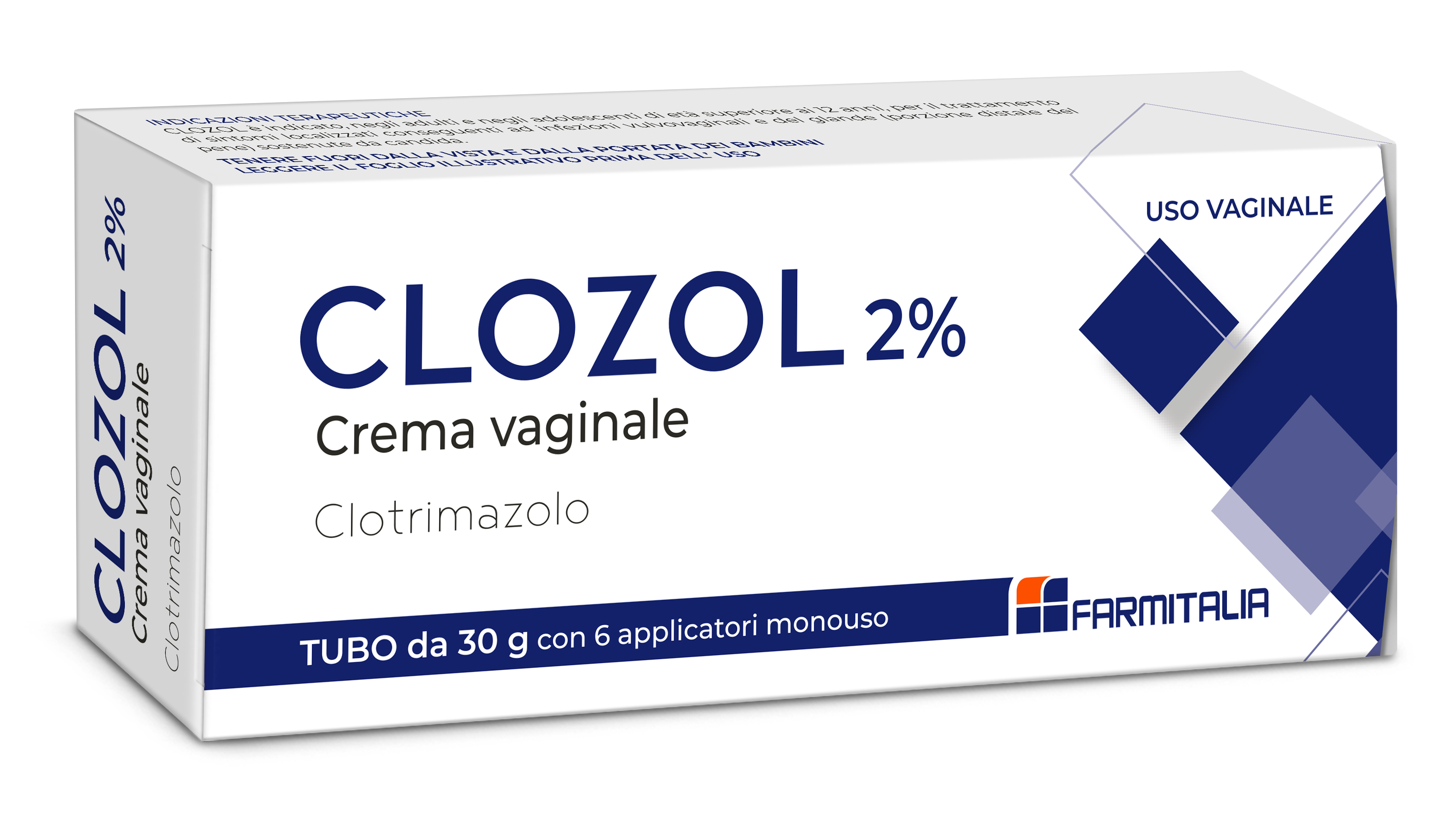 CLOZOL*CREMA VAG 30G 2% - FARMACIA33
