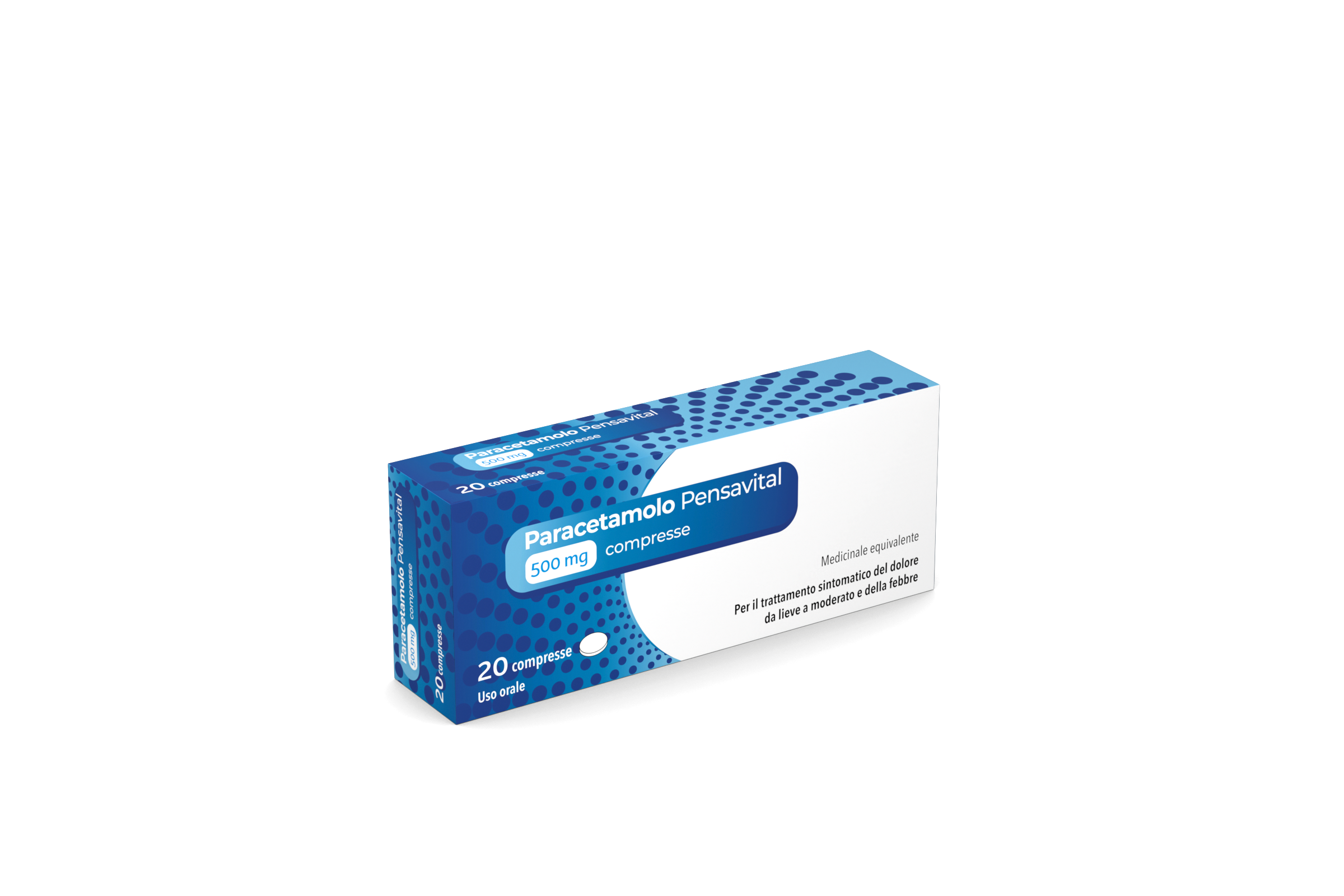 PARACETAMOLO PENSAV*20CPR500MG - FARMACIA33