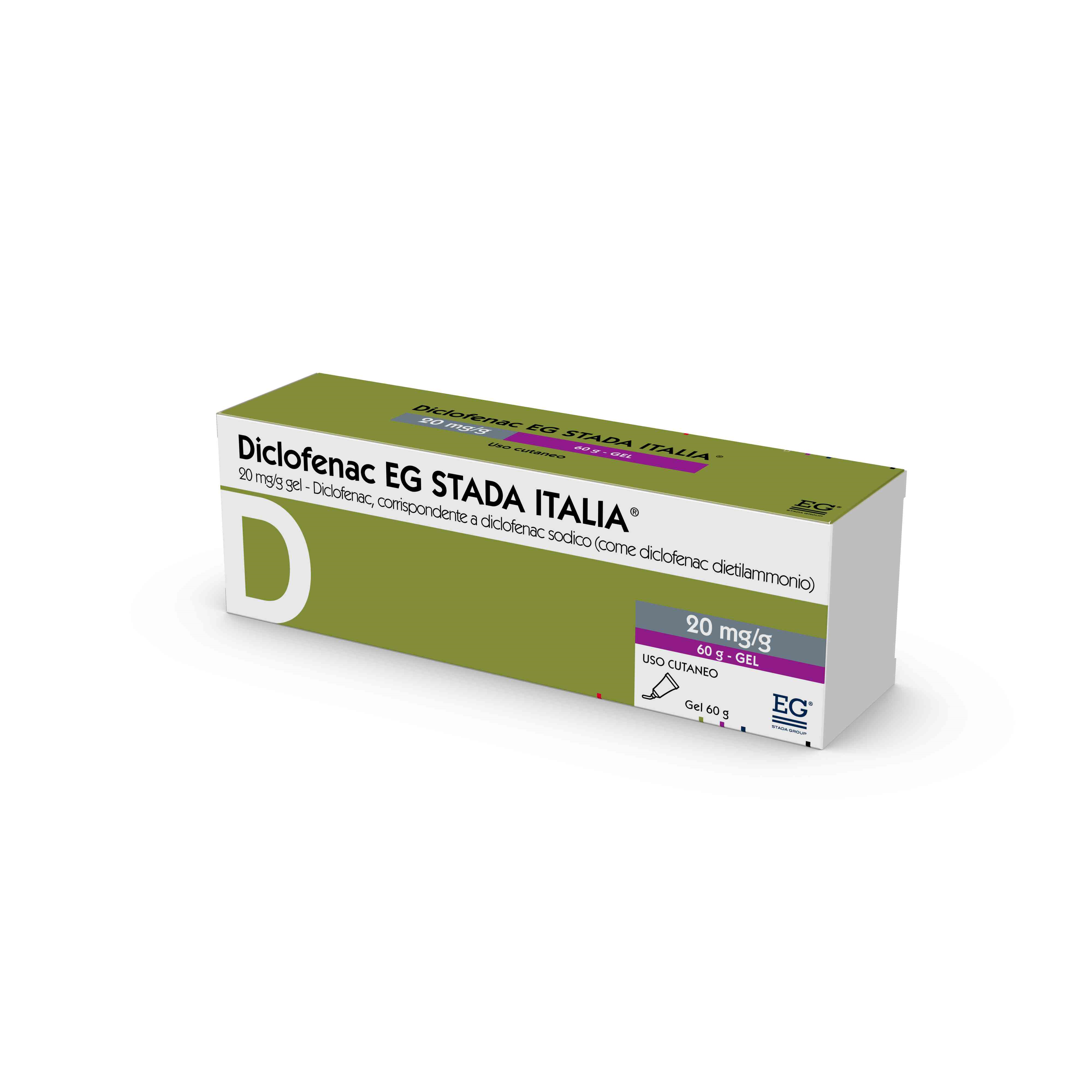 DICLOFENAC EG*GEL 60G 20MG/G - FARMACIA33