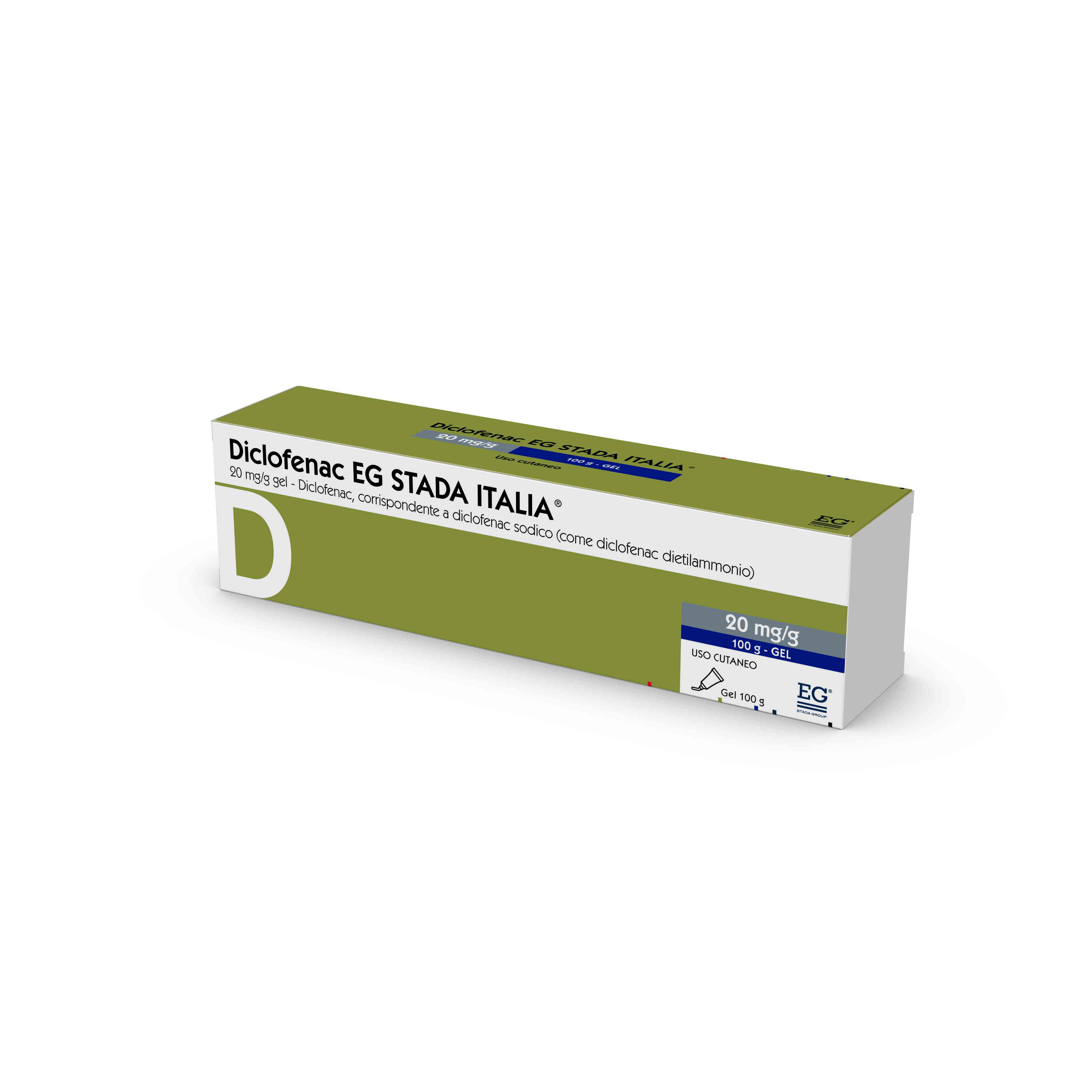 DICLOFENAC EG*GEL 100G 20MG/G - FARMACIA33