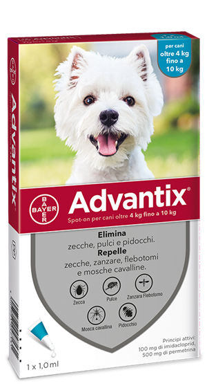 ADVANTIX SPOT ON*1PIP 4-10KG - FARMACIA33