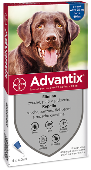 ADVANTIX SPOT ON*4PIP 25-40KG - FARMACIA33