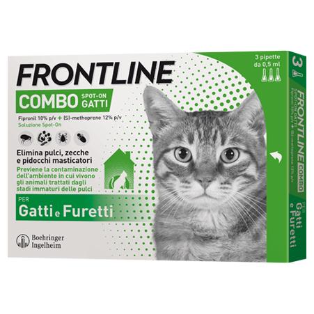 FRONTLINE COMBO*3PIP GATTI/FUR - FARMACIA33