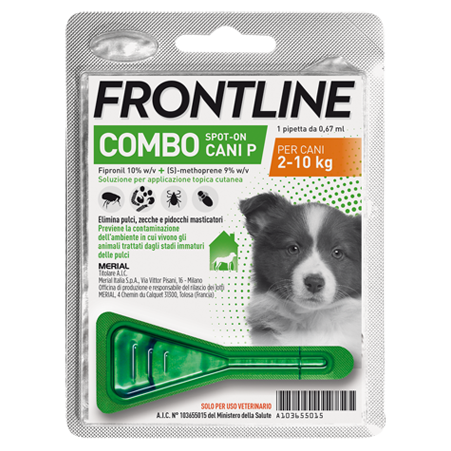 FRONTLINE COMBO*1PIP 2-10KG CA - FARMACIA33