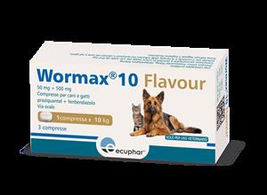 WORMAX 10 FLAVOUR*3CPR 50+500 - FARMACIA33