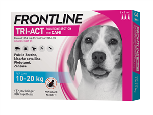FRONTLINE TRI-ACT*3PIP 10-20KG - FARMACIA33