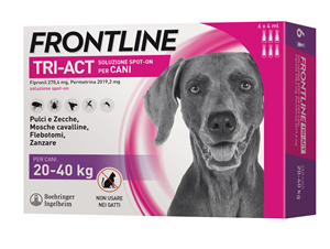 FRONTLINE TRI-ACT*6PIP 20-40KG - FARMACIA33