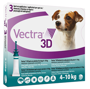 VECTRA 3D*3PIP 4-10KG VERDE - FARMACIA33