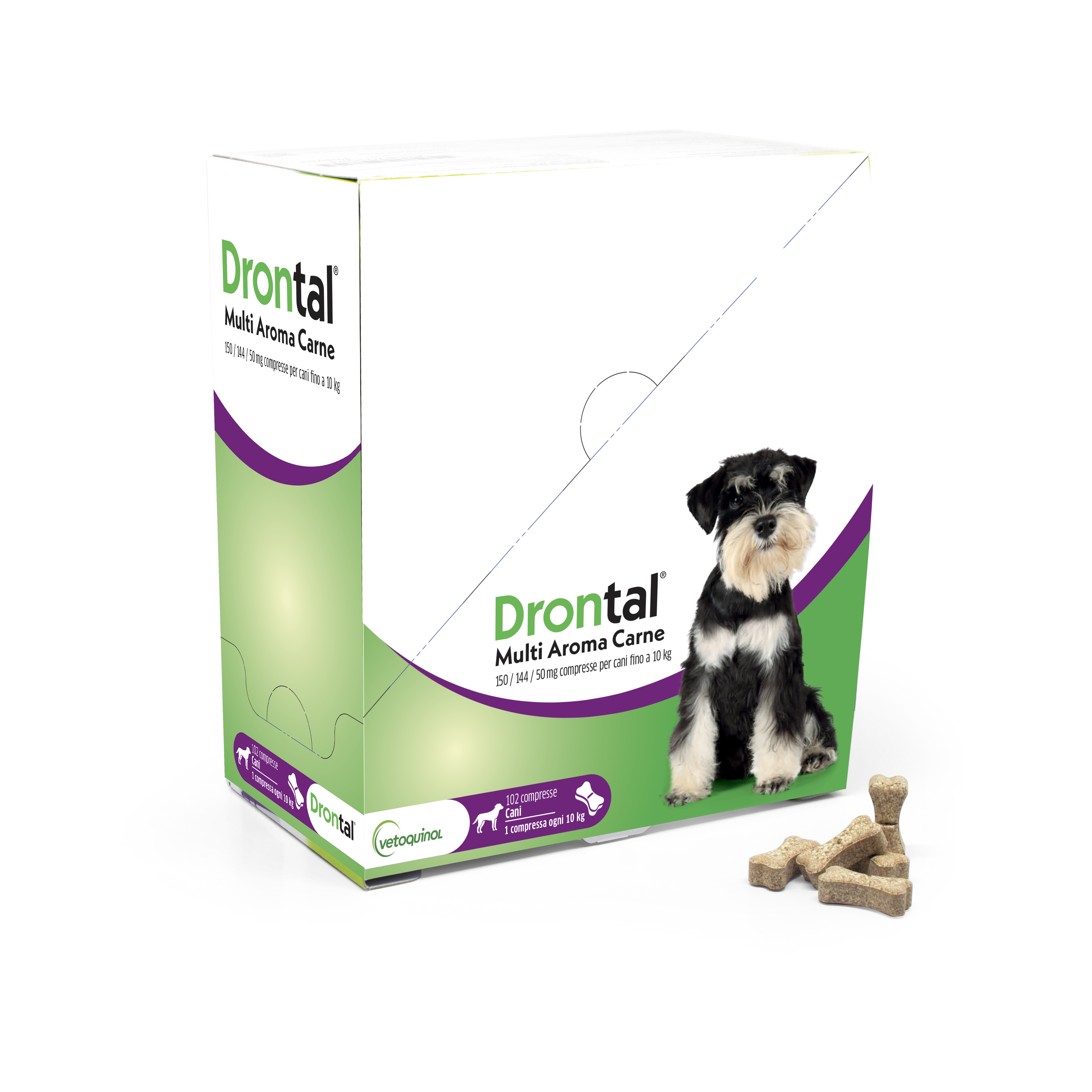 DRONTAL MULTI AR CARNE*102CPR - FARMACIA33