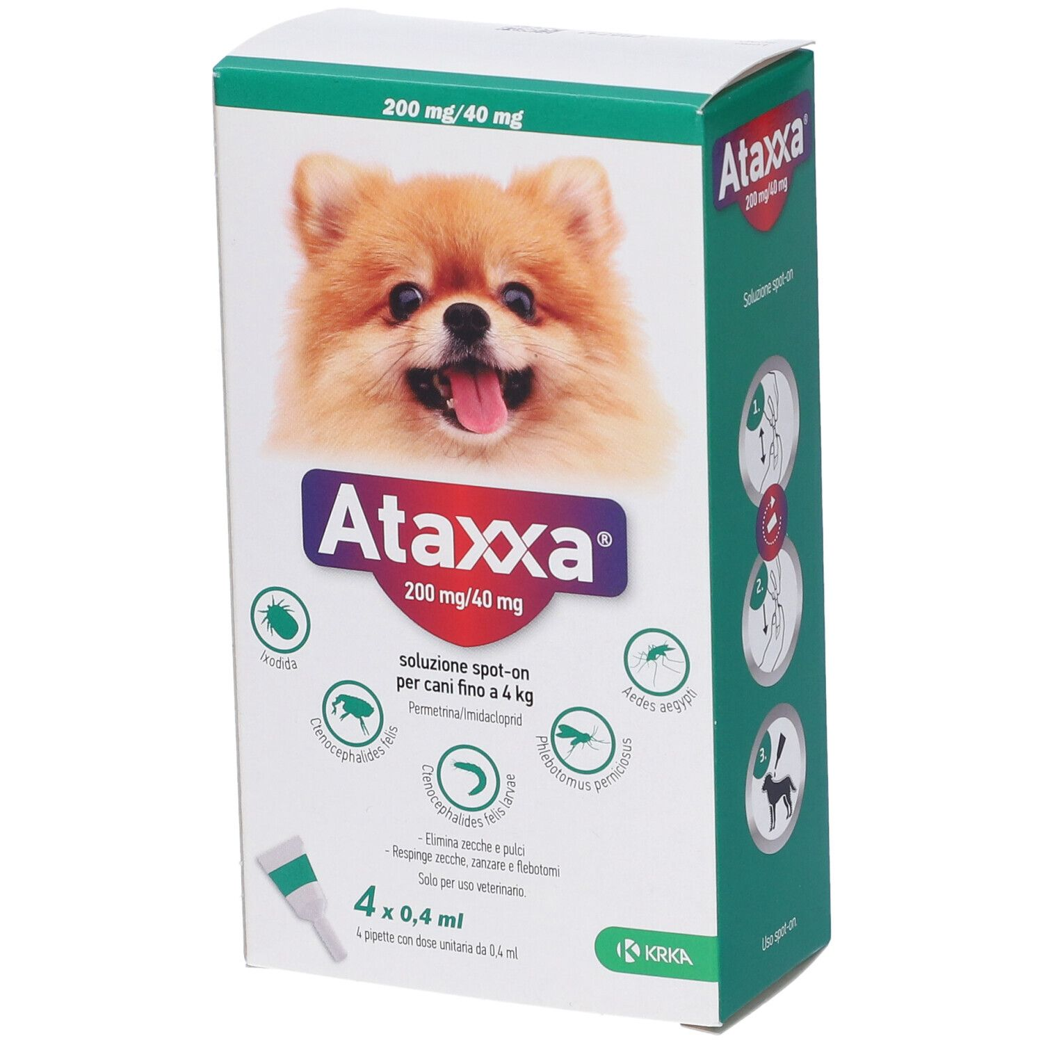 ATAXXA SPOTON*4PIP 0-4KG - FARMACIA33