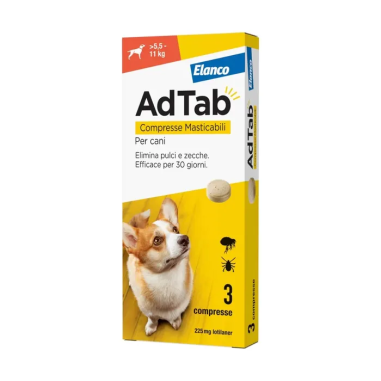 ADTAB*3CPR 225MG CANI 5,5-11KG - FARMACIA33