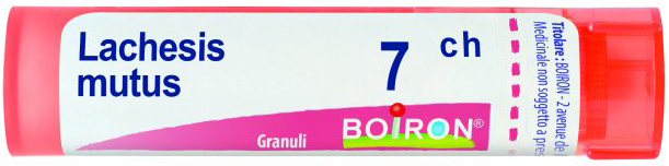 LACHESIS MUTUS 7 CH GRANULI - FARMACIA33