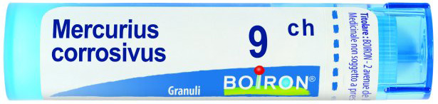 MERCURIUS CORROSIVUS 9 CH GRANULI - FARMACIA33