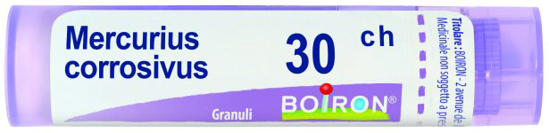 MERCURIUS CORROSIVUS 30 CH GRANULI - FARMACIA33