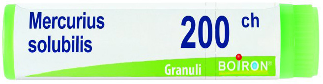 MERCURIUS SOLUBILIS 200 CH GLOBULI - FARMACIA33
