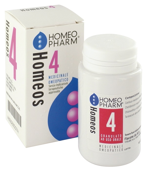 HOMEOS 4 GLOBULI 50 G - FARMACIA33