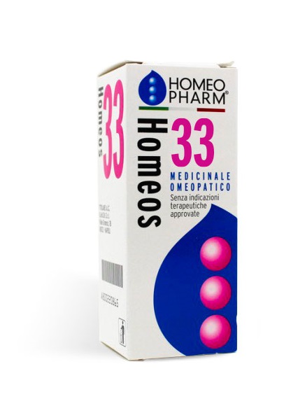 HOMEOS 33 GOCCE 50 ML - FARMACIA33