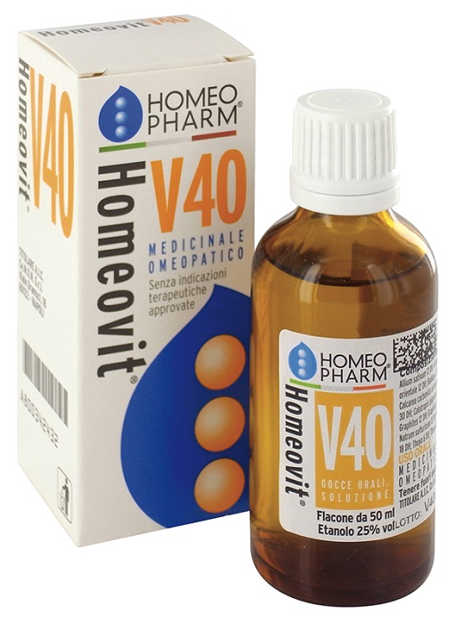 HOMEOVIT V40 GOCCE 50 ML - FARMACIA33