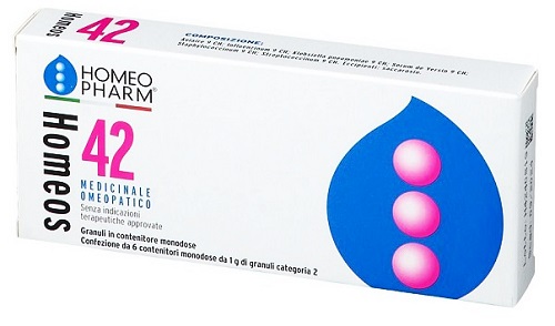 HOMEOS 42 GRANULI - FARMACIA33