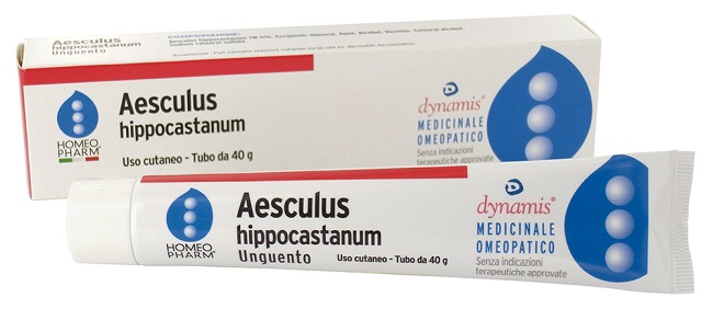 AESCULUS HIPPOCASTANUM HOMEOPHARM UNGUENTO 40 G - FARMACIA33